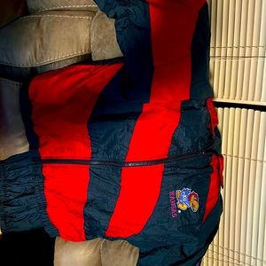 Jogger windbreaker jacket and pants set size large